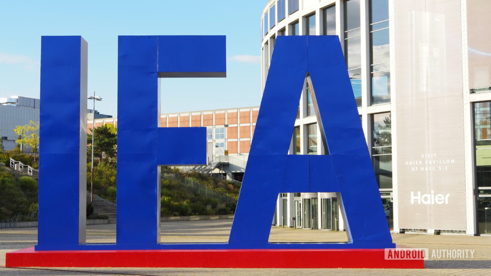 The IFA logo at the trade show in Berlin (2022).